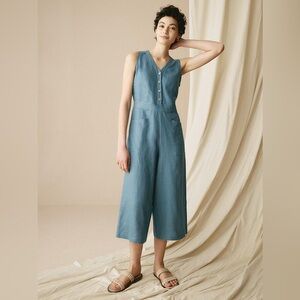 Lintico Linen Sleeveless Jumper